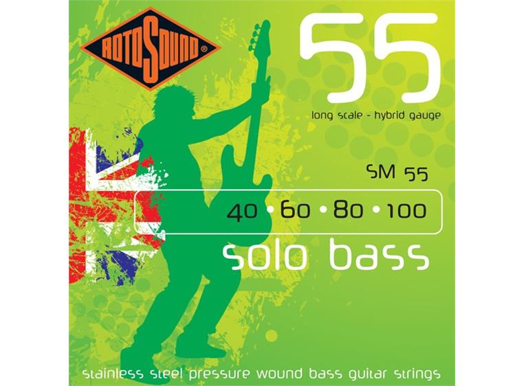 Rotosound SM-55 Solo Bass Halfwound (040-100)